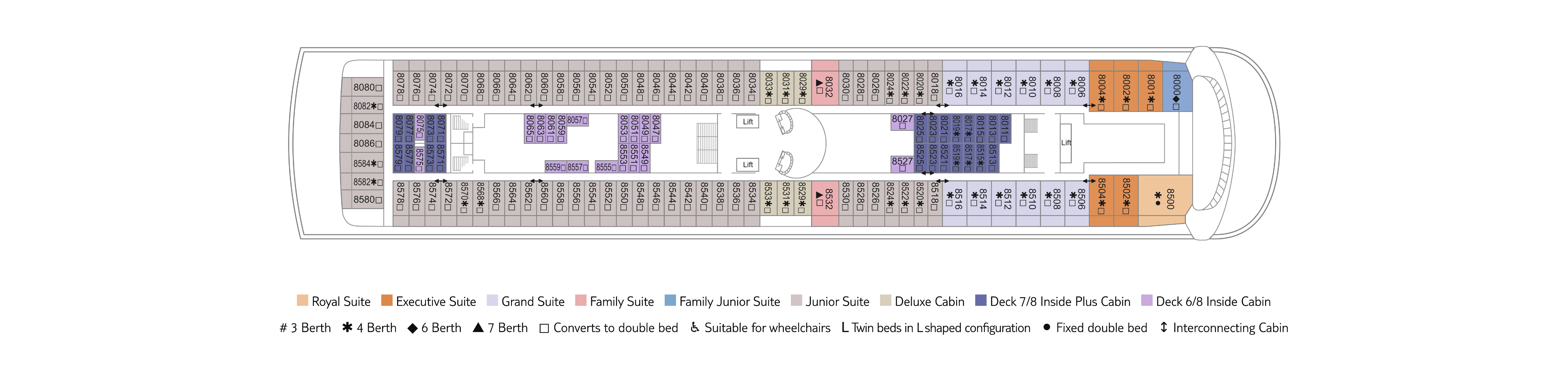 Marella Discovery 2 Deck Plans CruiseInd Marella Discovery 2 Deck Plans CruiseInd
